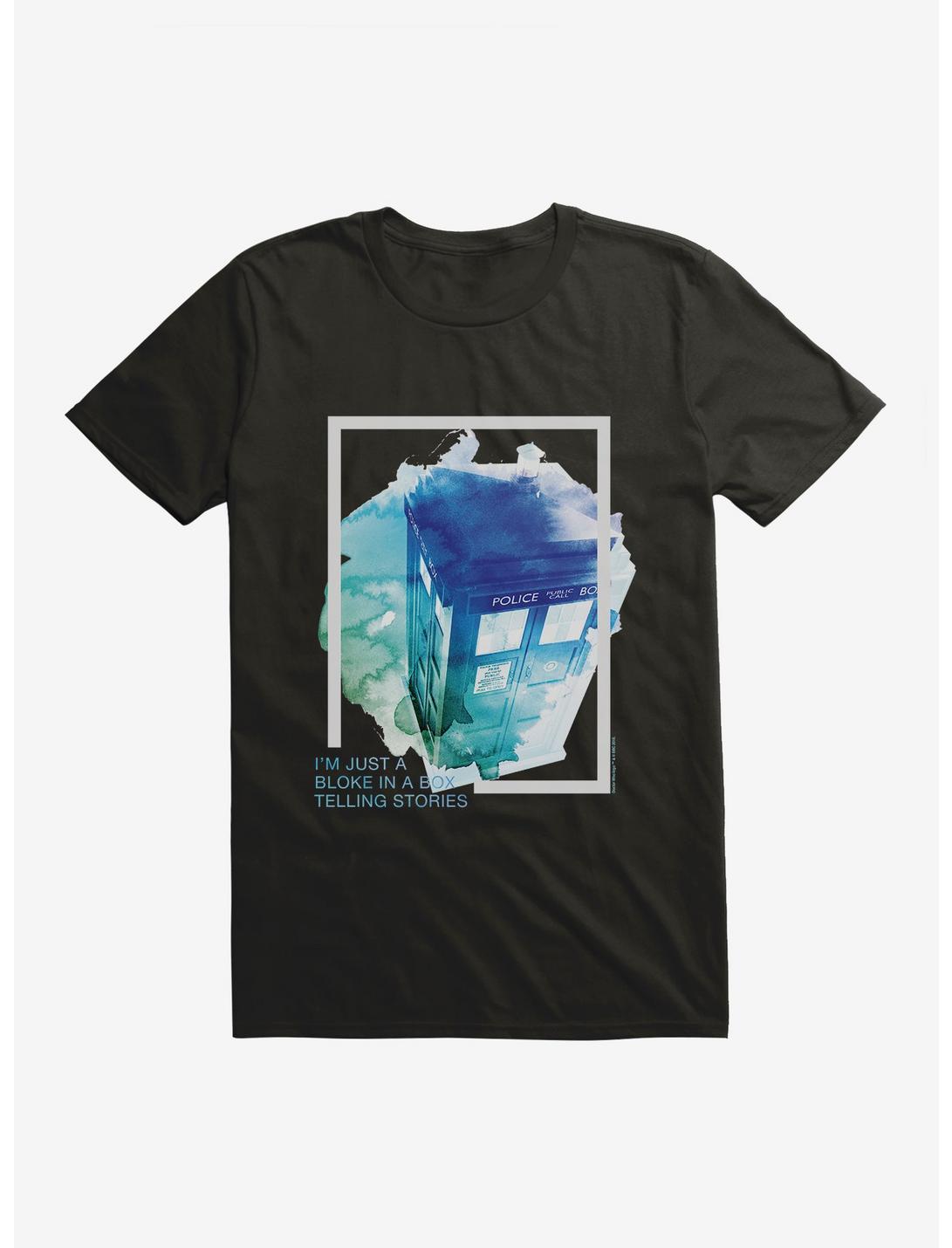 T-Shirt Doctor Who Tardis Bloke In A Box