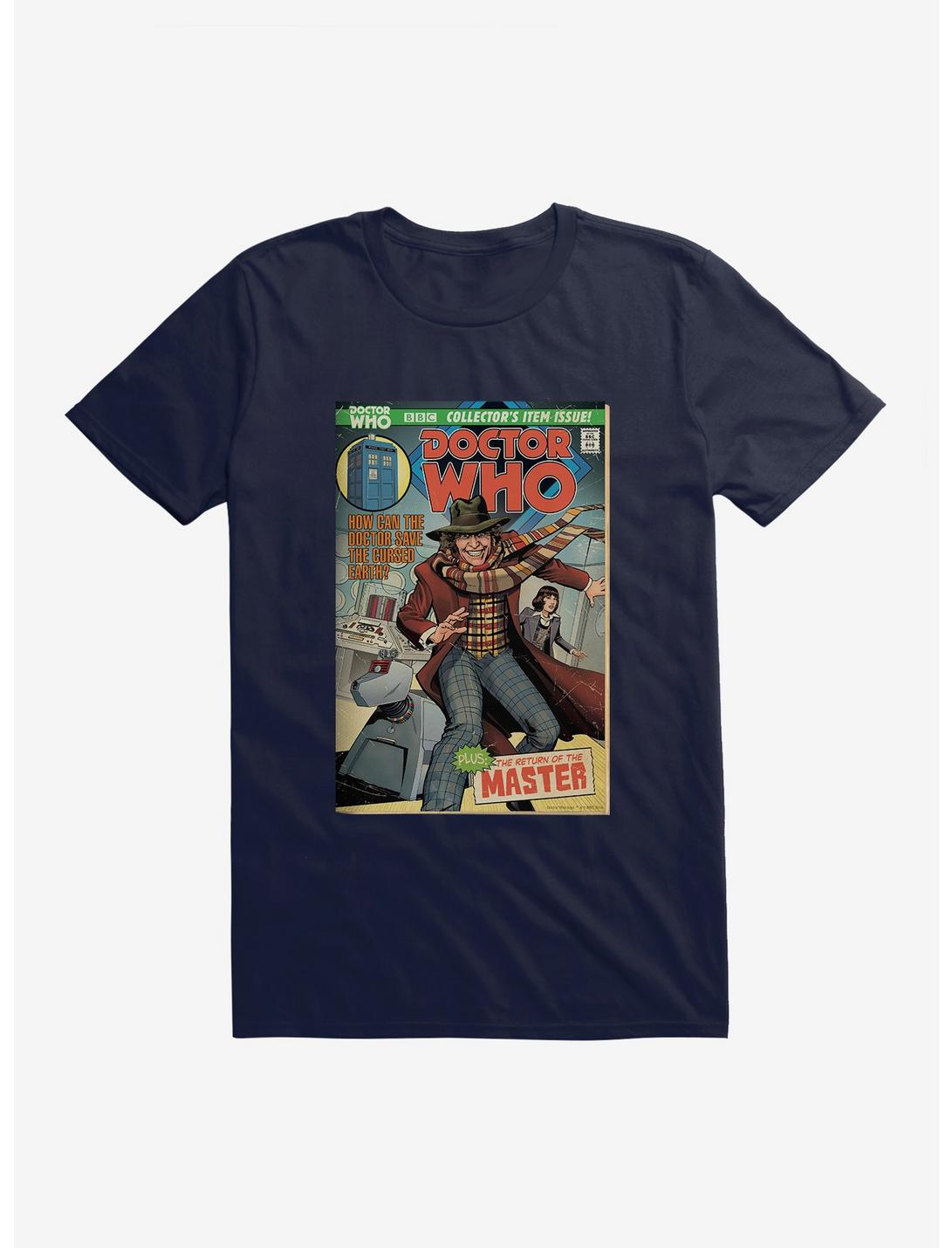 T-Shirt Comics Doctor Who Quatrième Docteur Et K9