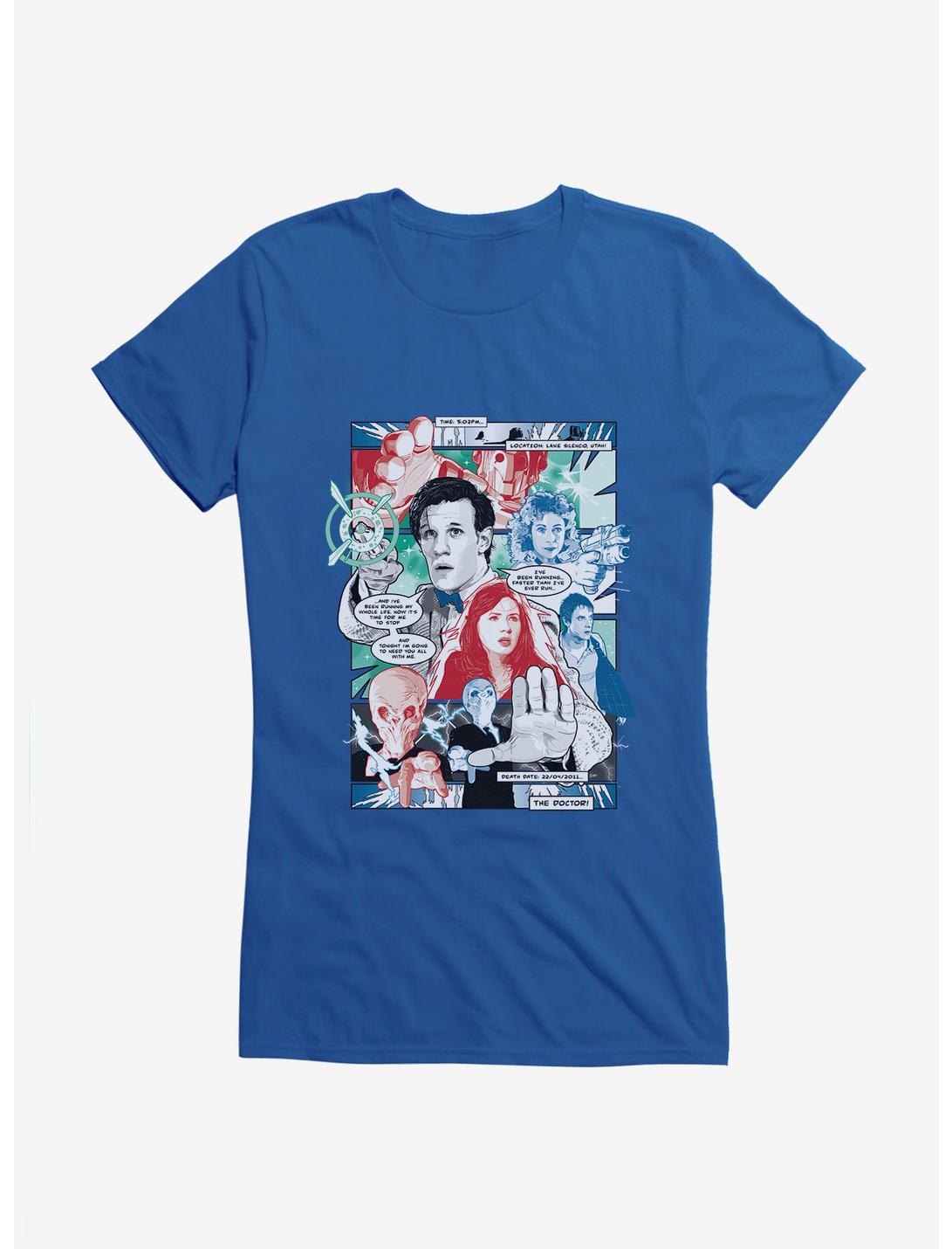 Doctor Who Eleventh Doctor Comic Page Girls T-Shirt