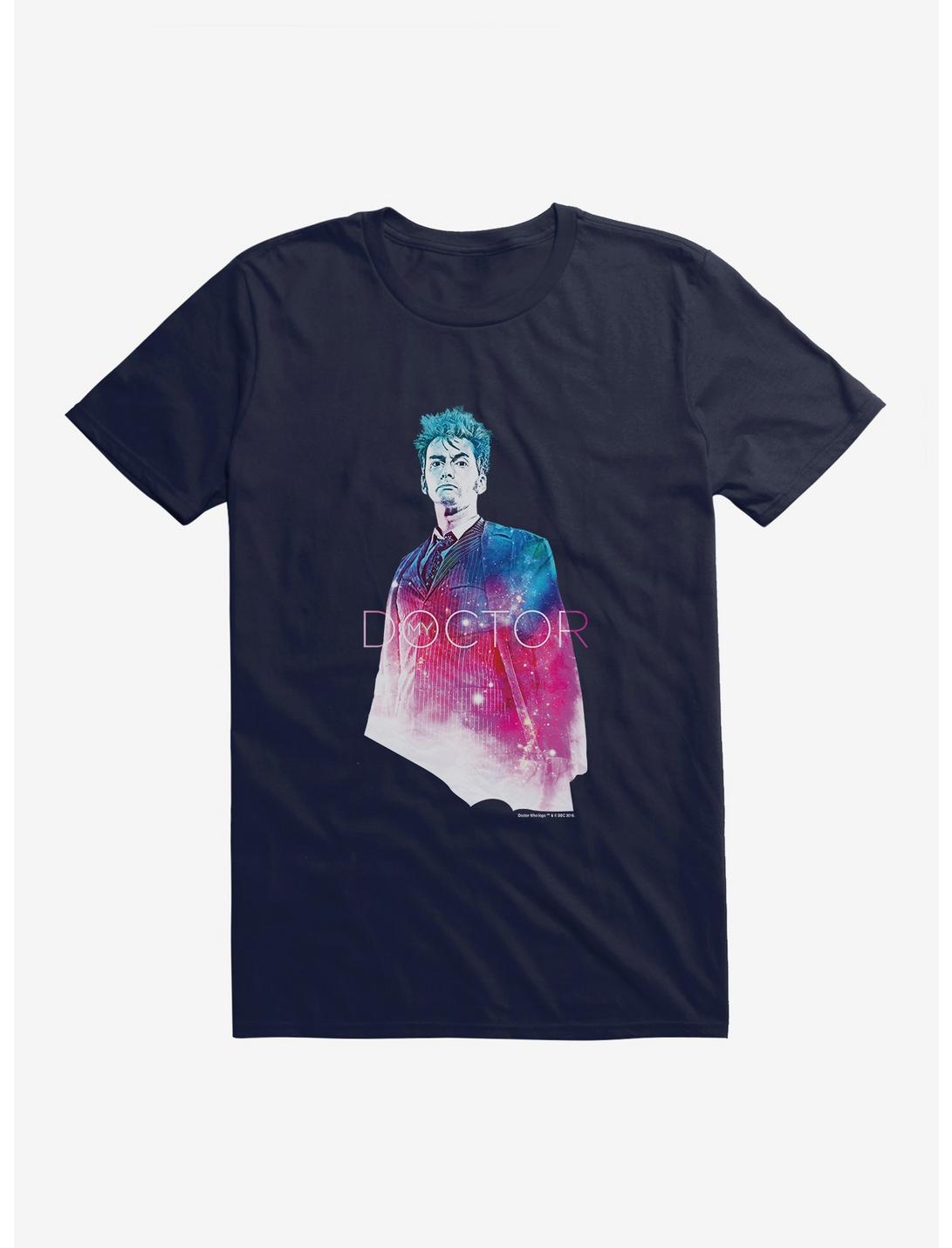 Doctor Who The Tenth Doctor Galaxy T-Shirt