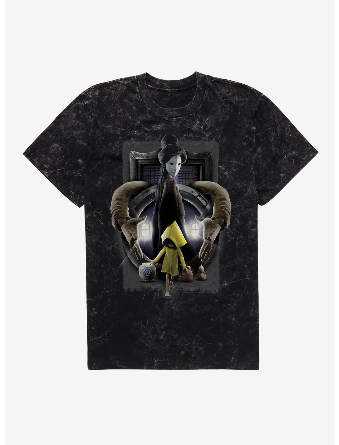 Little Nightmares The Lady And Six Mineral Wash T-Shirt