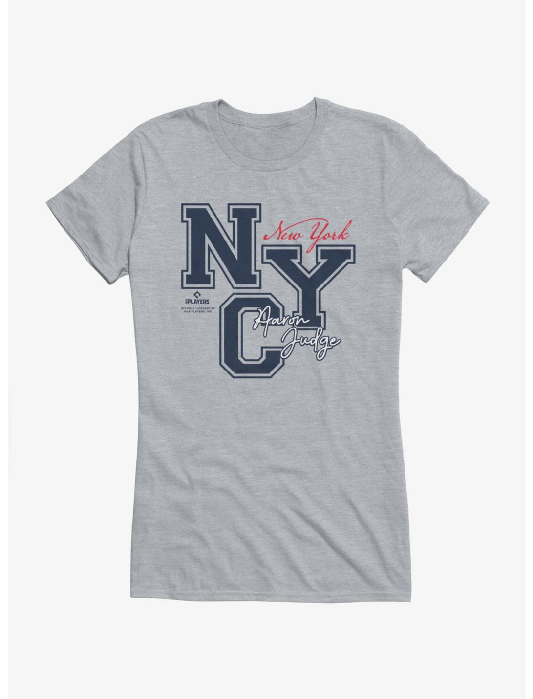 MLB New York Yankees NYC Aaron Judge Girls T-Shirt Hot Topic Exclusive