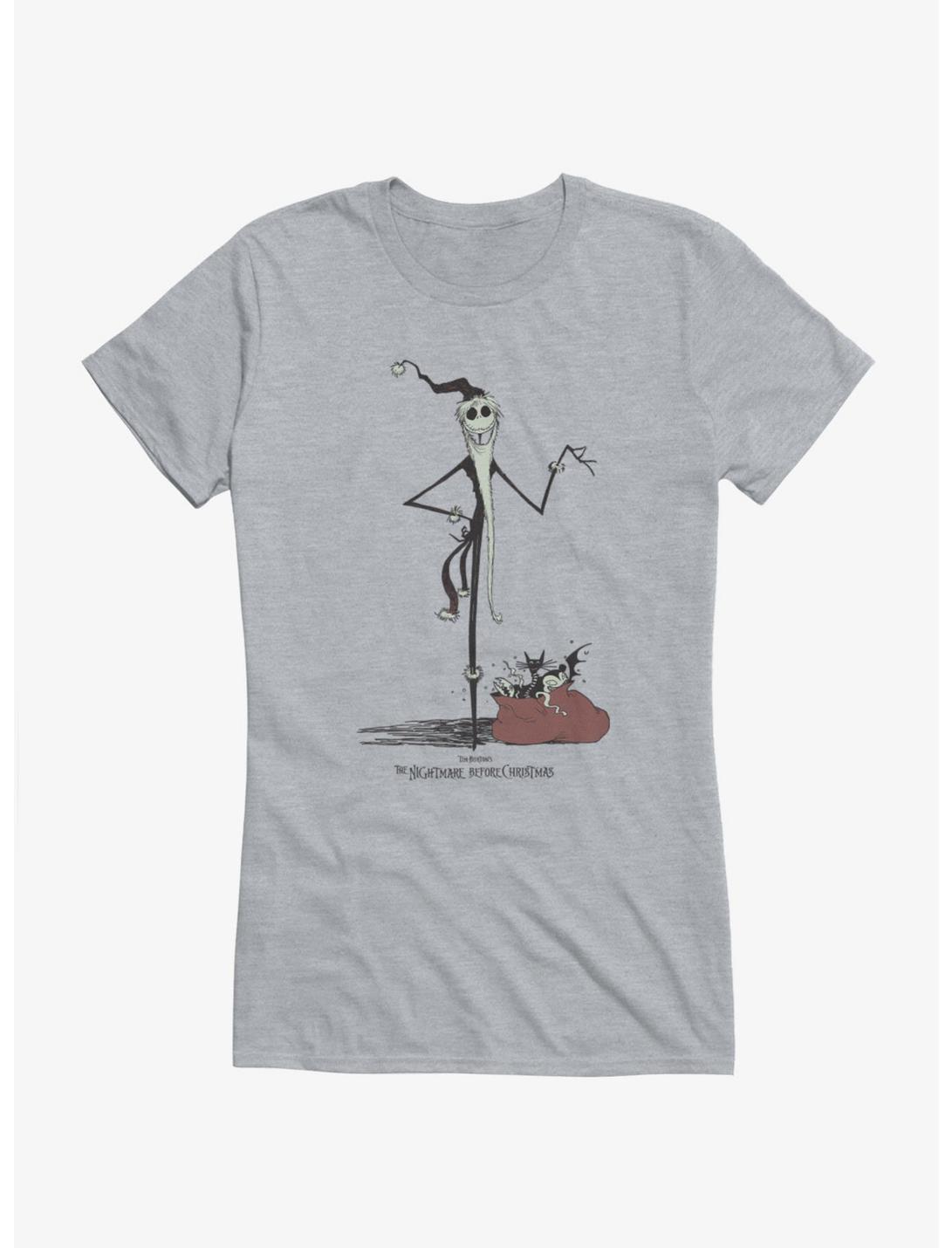 Disney The Nightmare Before Christmas Santa Girls T-Shirt Hot Topic Exclusive