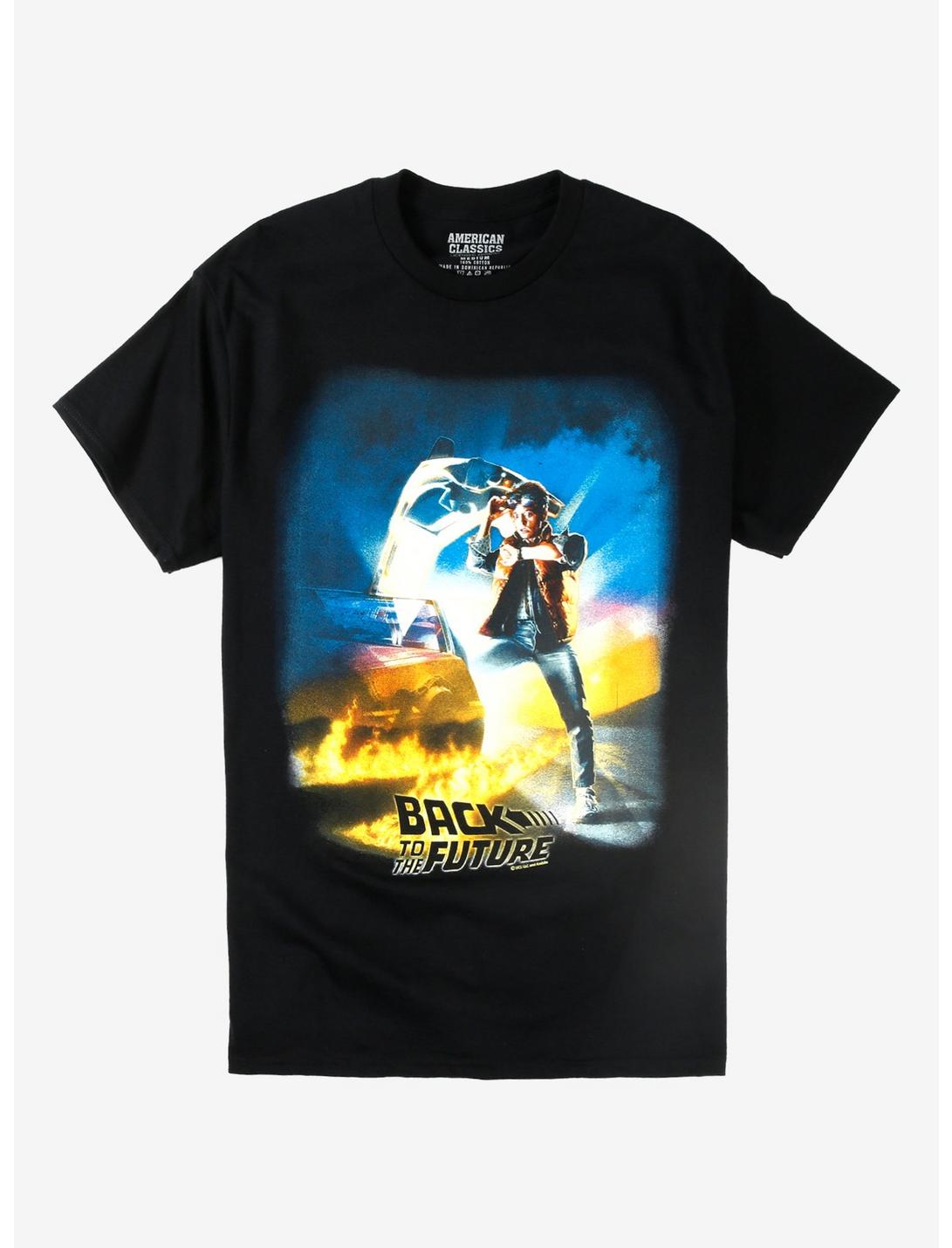 Back To The Future Film Poster T-Shirt