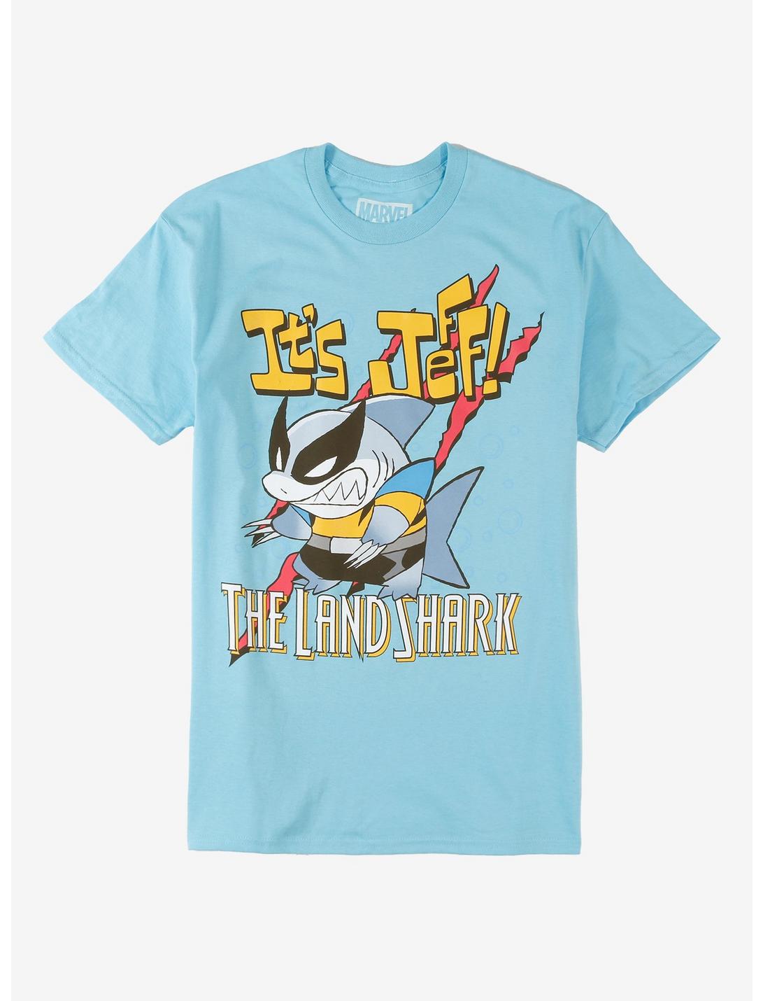 T-shirt Marvel Jeff le requin terrestre Wolverine