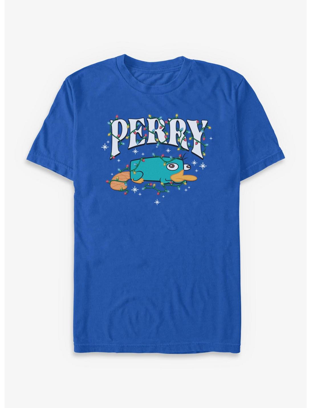 Disney Phineas and Ferb Perry Christmas Lights T-Shirt