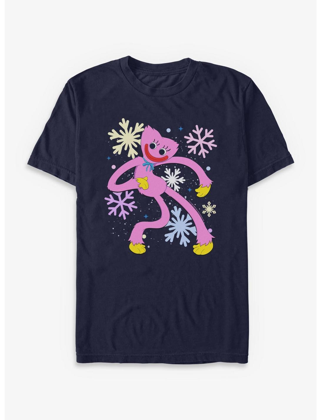 Poppy Playtime Kissy Missy Snowflakes T-Shirt