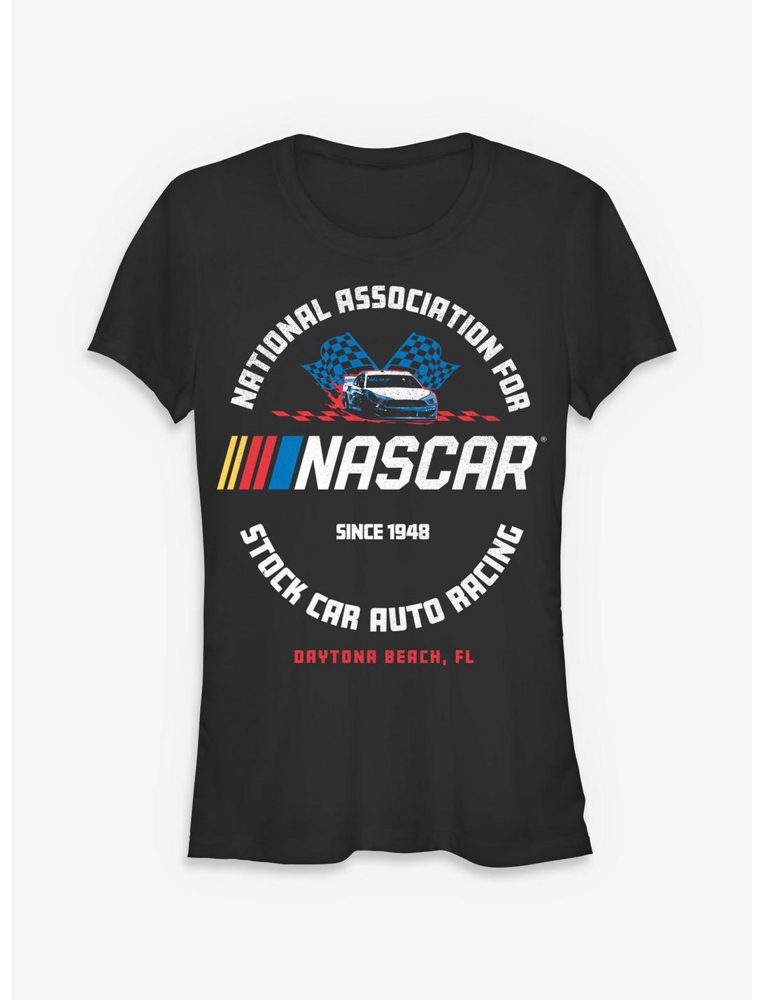 NASCAR Racing Logo Flag Girls T-Shirt