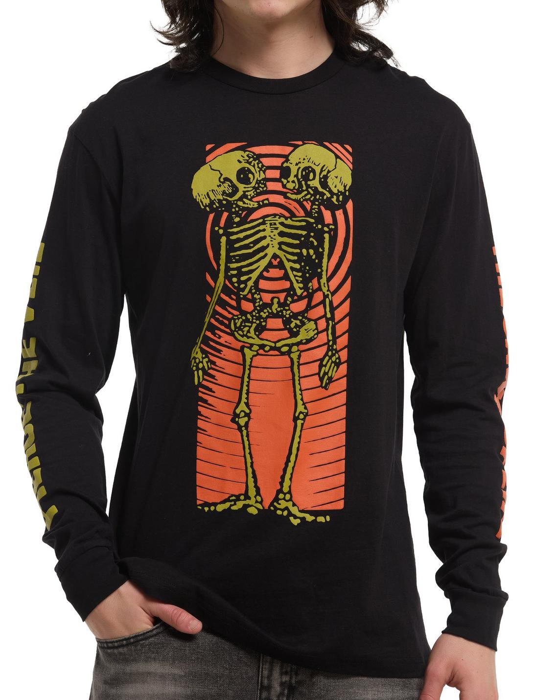 T-shirt à manches longues Pierce The Veil Conjoined Skeleton