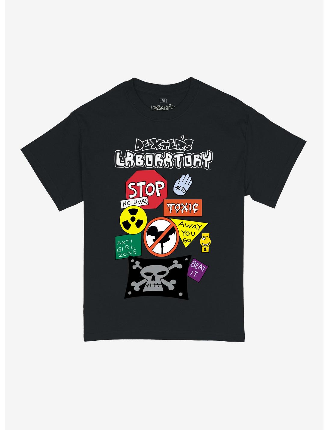 Dexter's Laboratory Sign Collage T-Shirt