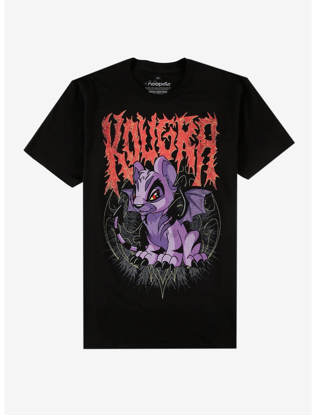 Neopets Kougra Metal T-Shirt