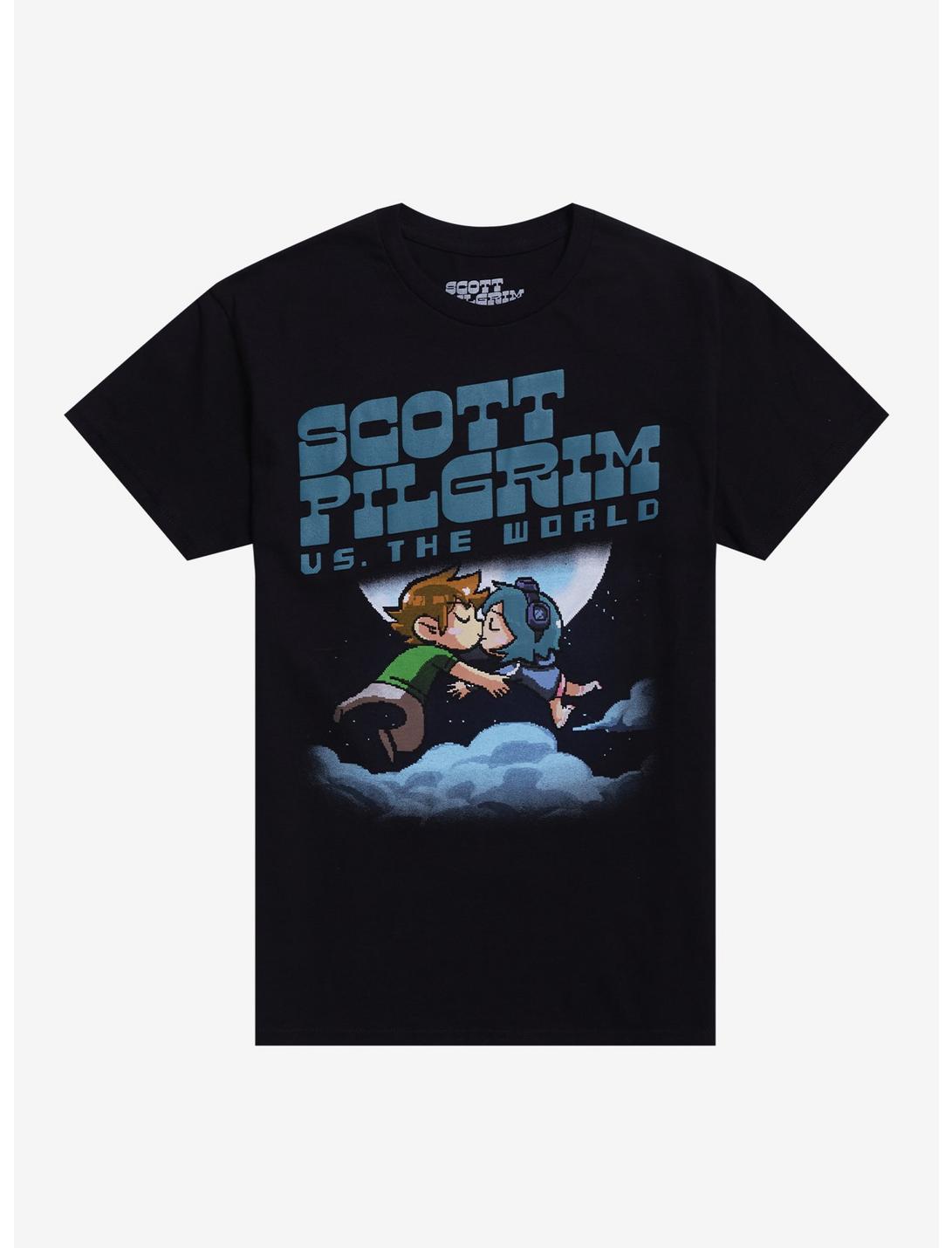 Scott Pilgrim Vs. The World Scott & Ramona Kiss T-Shirt