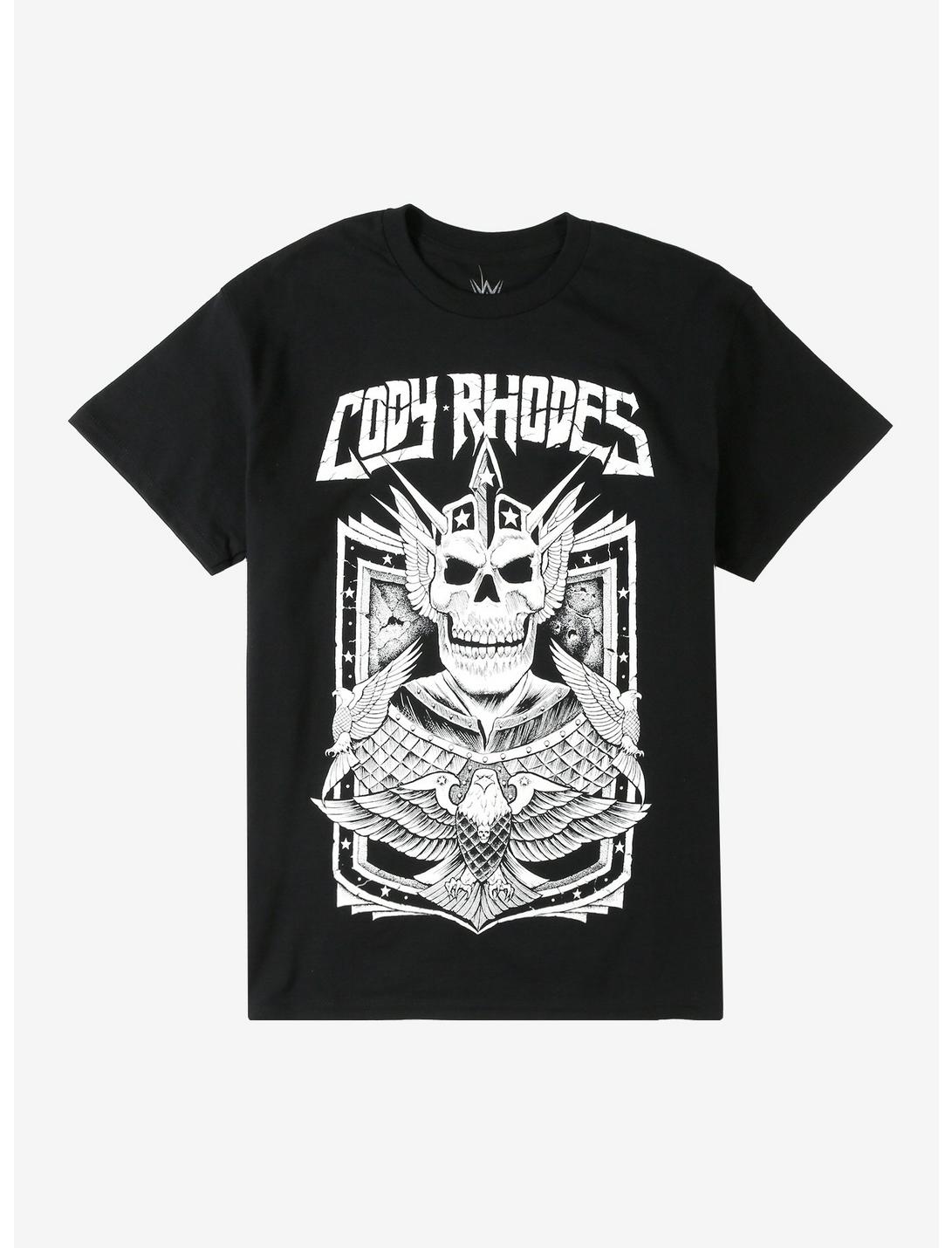 WWE X Sawblade Cody Rhodes Skeleton Crest T-Shirt