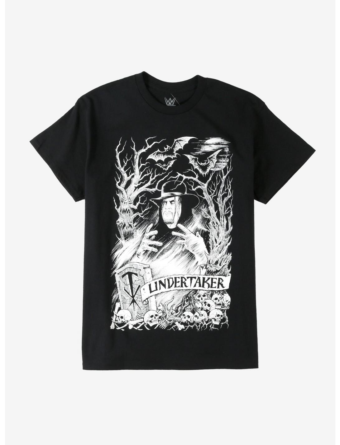 WWE X Sawblade Undertaker Graveyard T-Shirt