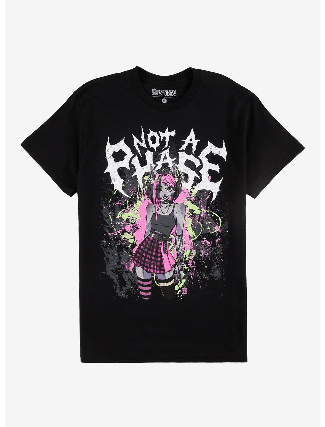 Not A Phase Character T-Shirt By Square Apple Studios
