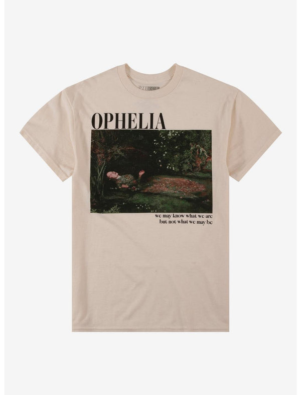Ophelia Painting & Quote T-Shirt