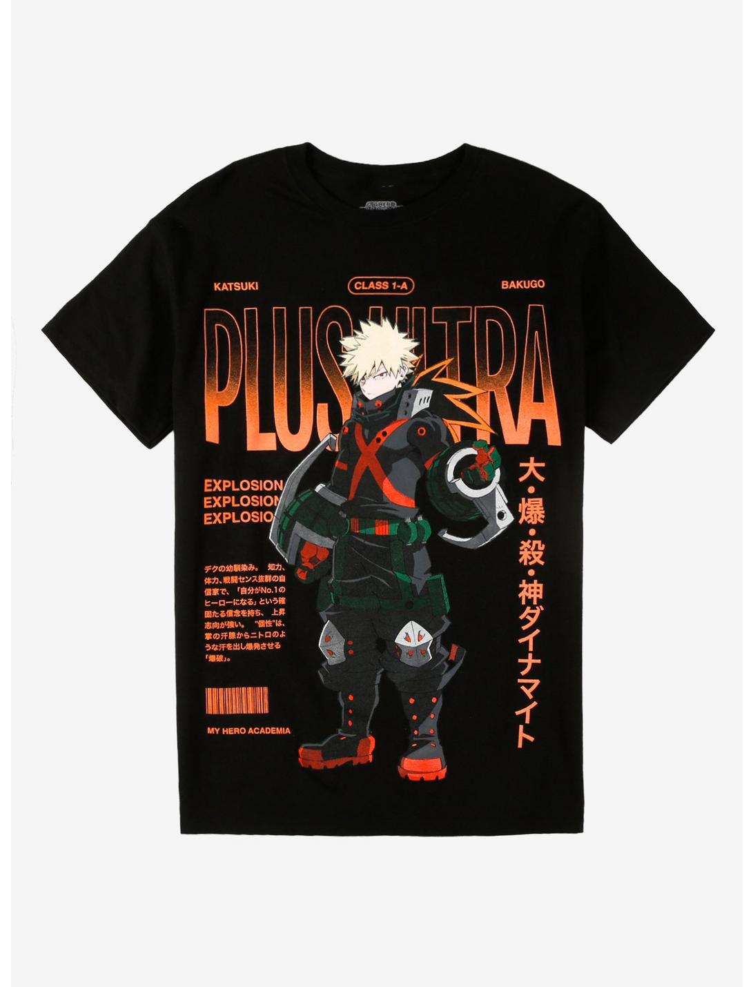 My Hero Academia Bakugo Info T-Shirt