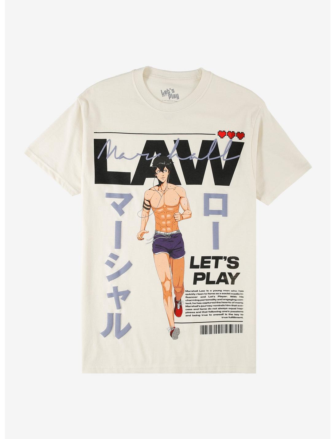 Let's Play Marshall Law Magazine Cover T-Shirt