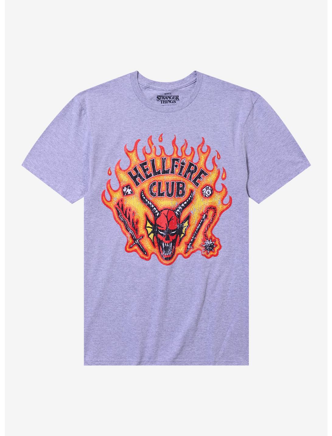 Stranger Things Hellfire Club Grey T-Shirt