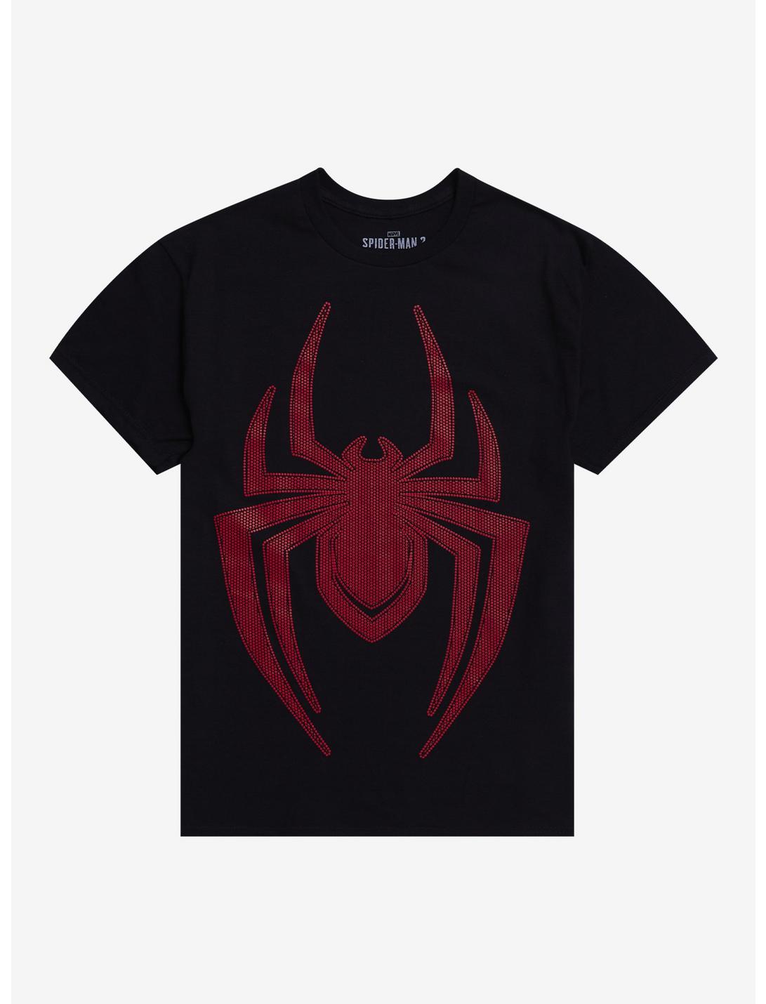 Marvel Spider-Man 2 Miles Morales Spider Symbol T-Shirt