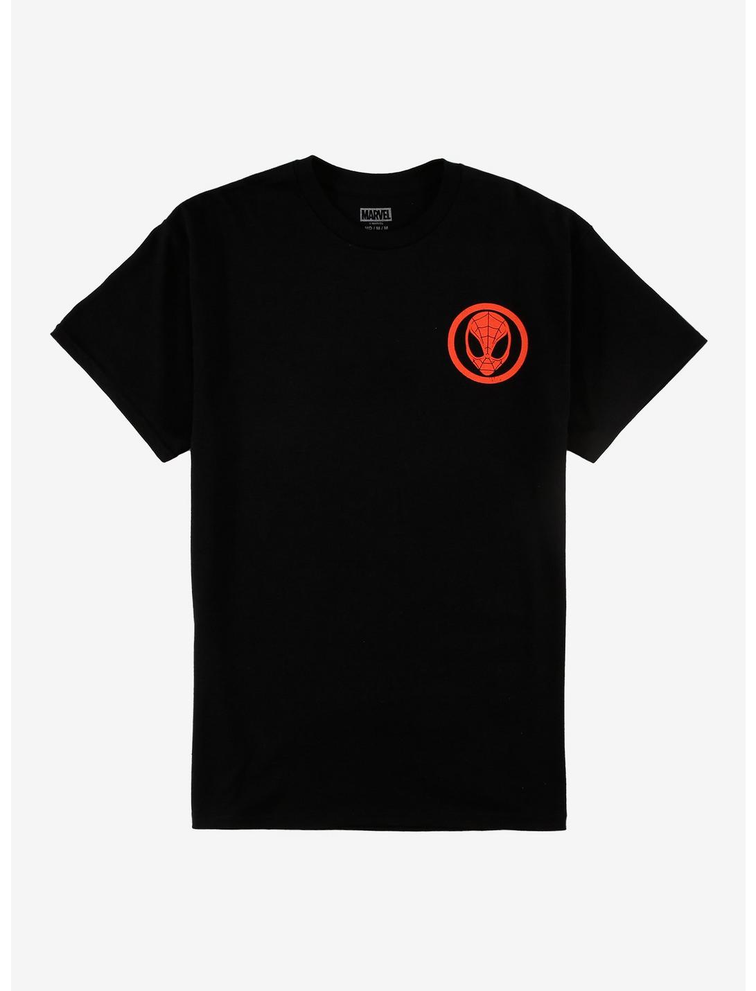 Marvel Spider-Man Miles Morales Mask T-Shirt