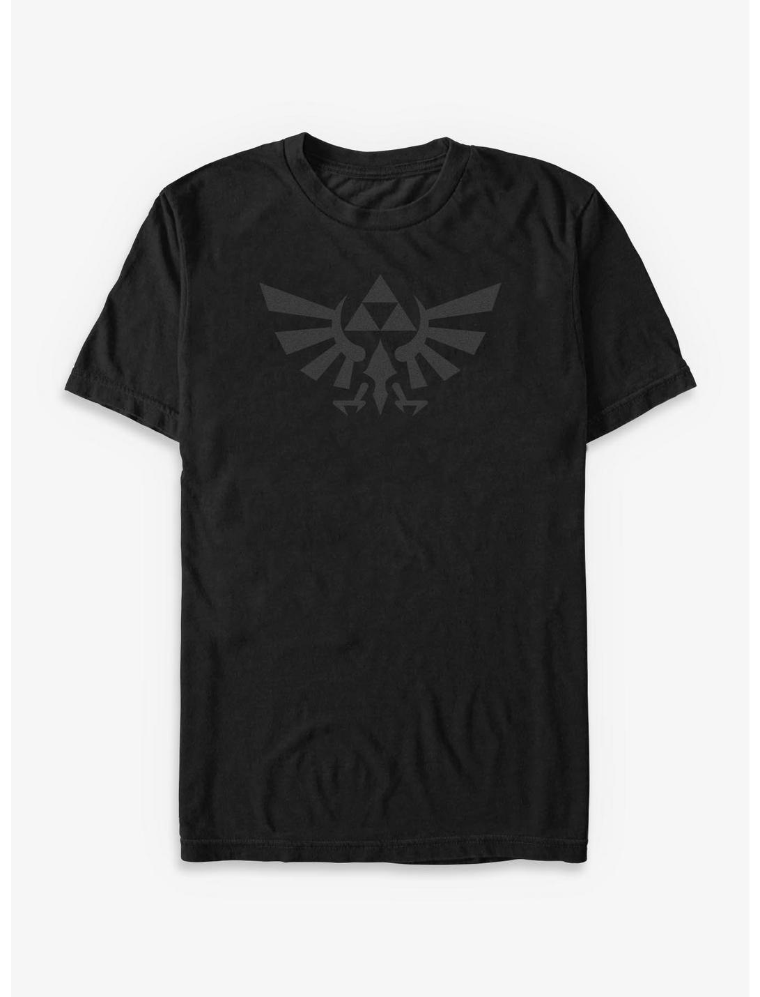 T-shirt Grand et Haut La Légende de Zelda Ocarina Of Time Triforce