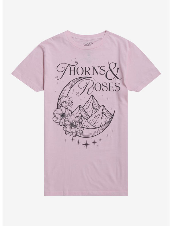 A Court Of Thorns And Roses Mountain Flower T-Shirt