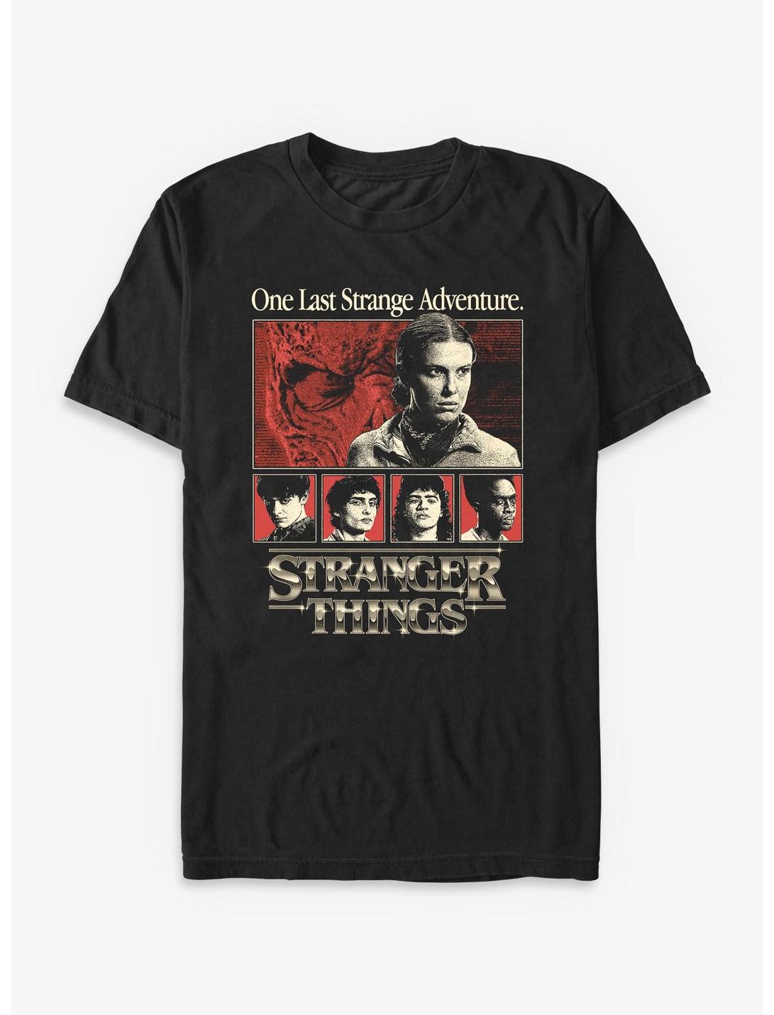 T-shirt Stranger Things One Last Strange Adventure Exclusivité Hot Topic