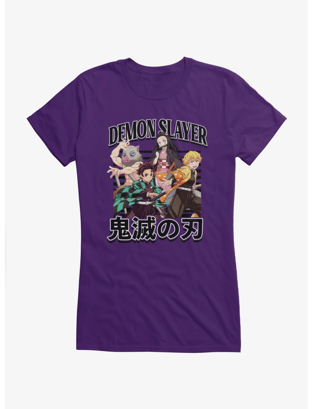 T-Shirt Filles Demon Slayer: Kimetsu No Yaiba