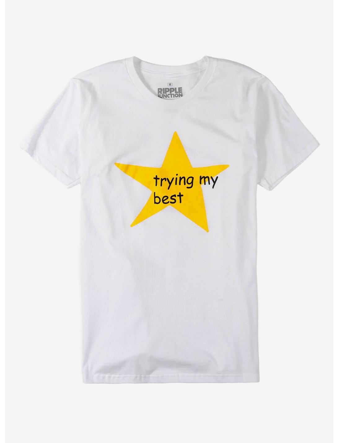 Gold Star Trying My Best T-Shirt