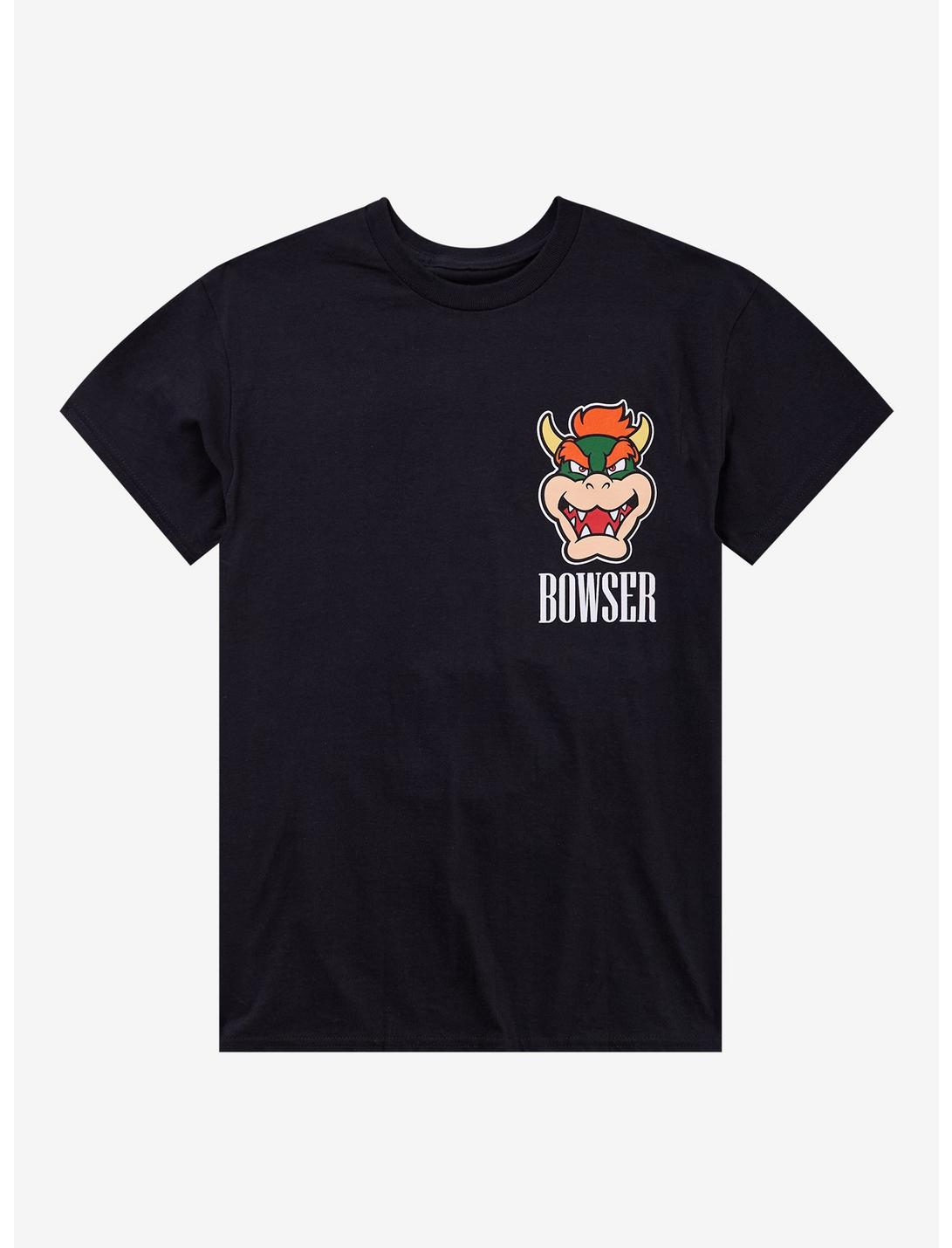 Super Mario Bowser Grid T-Shirt