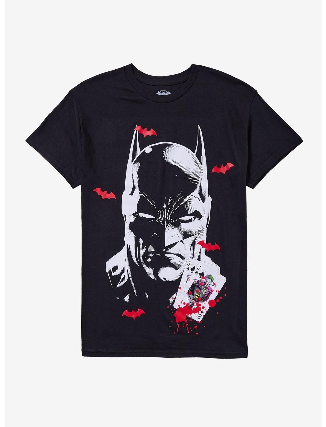 DC Comics Batman Joker Card Bats T-Shirt