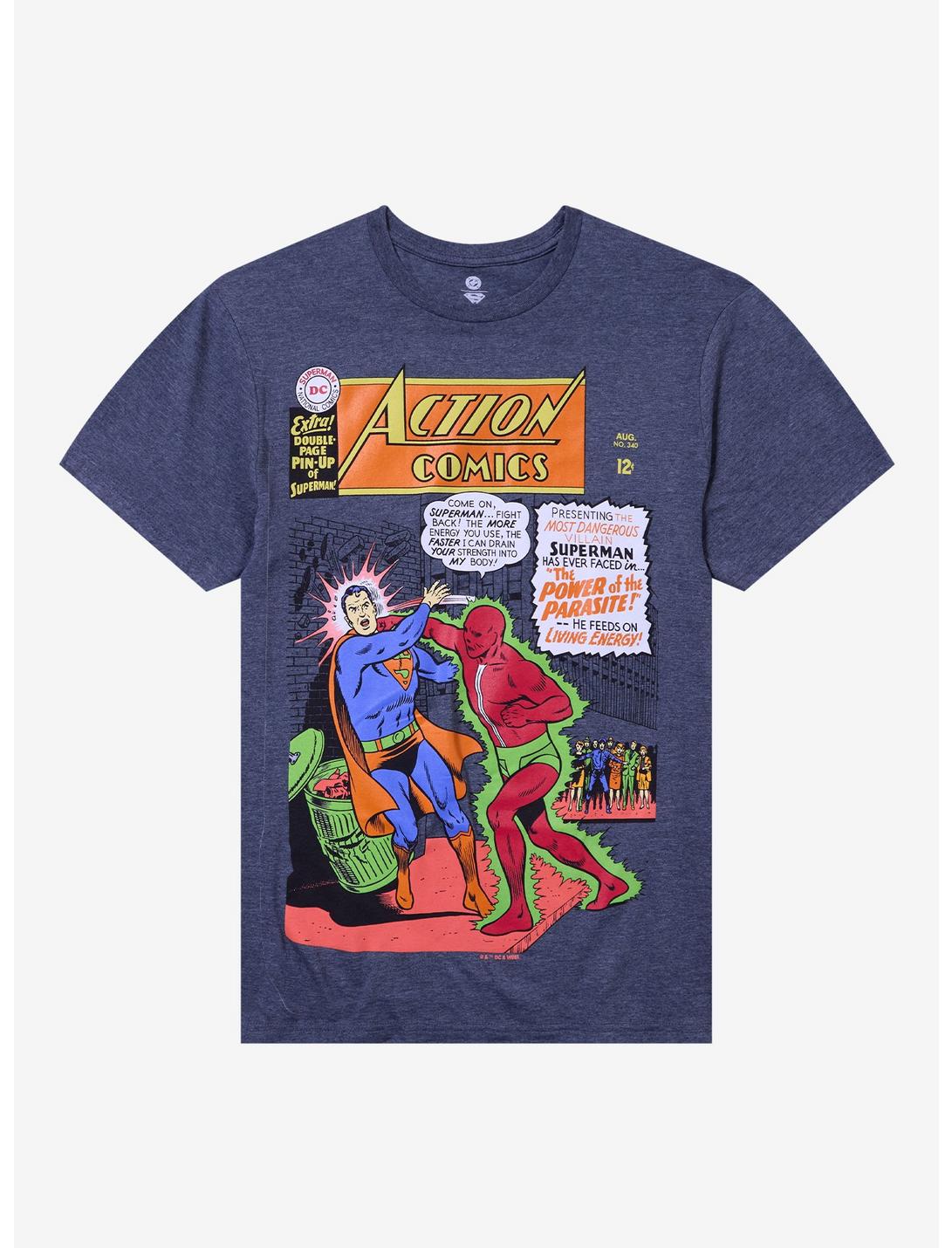 DC Comics Superman Vs. Parasite Comic T-Shirt