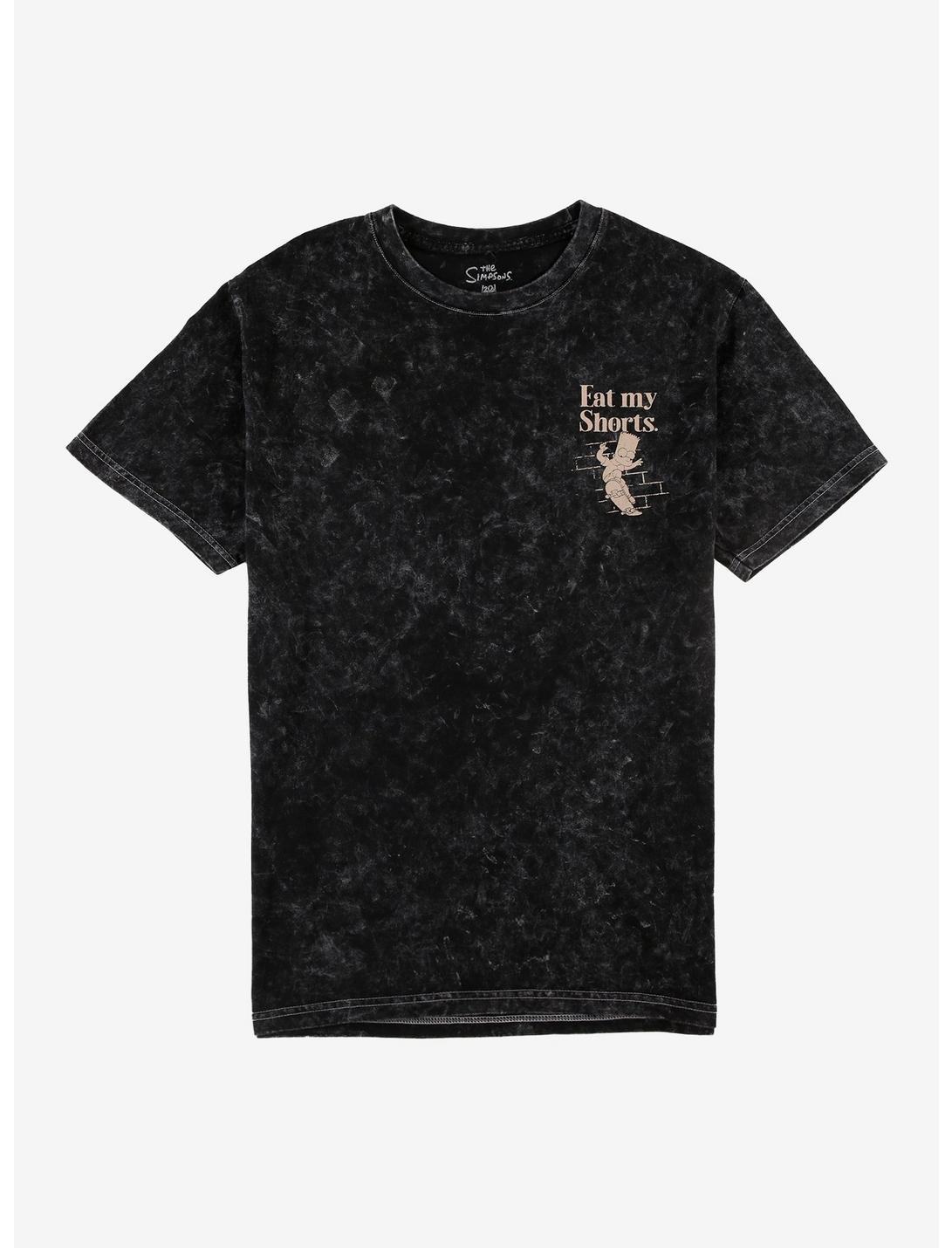 The Simpsons Eat My Shorts Mineral Wash T-Shirt