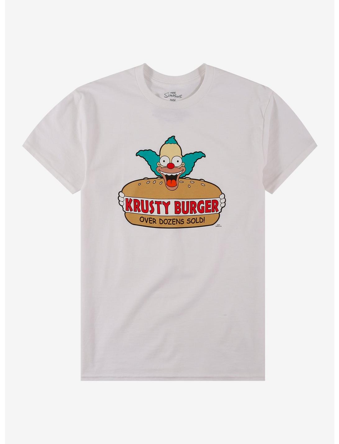 The Simpsons Krusty Burger Logo T-Shirt