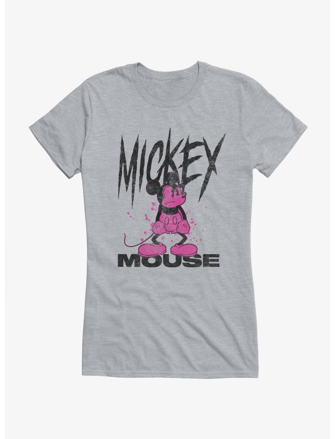 T-shirt Fille Disney Mickey Mouse Rose Éclaboussures