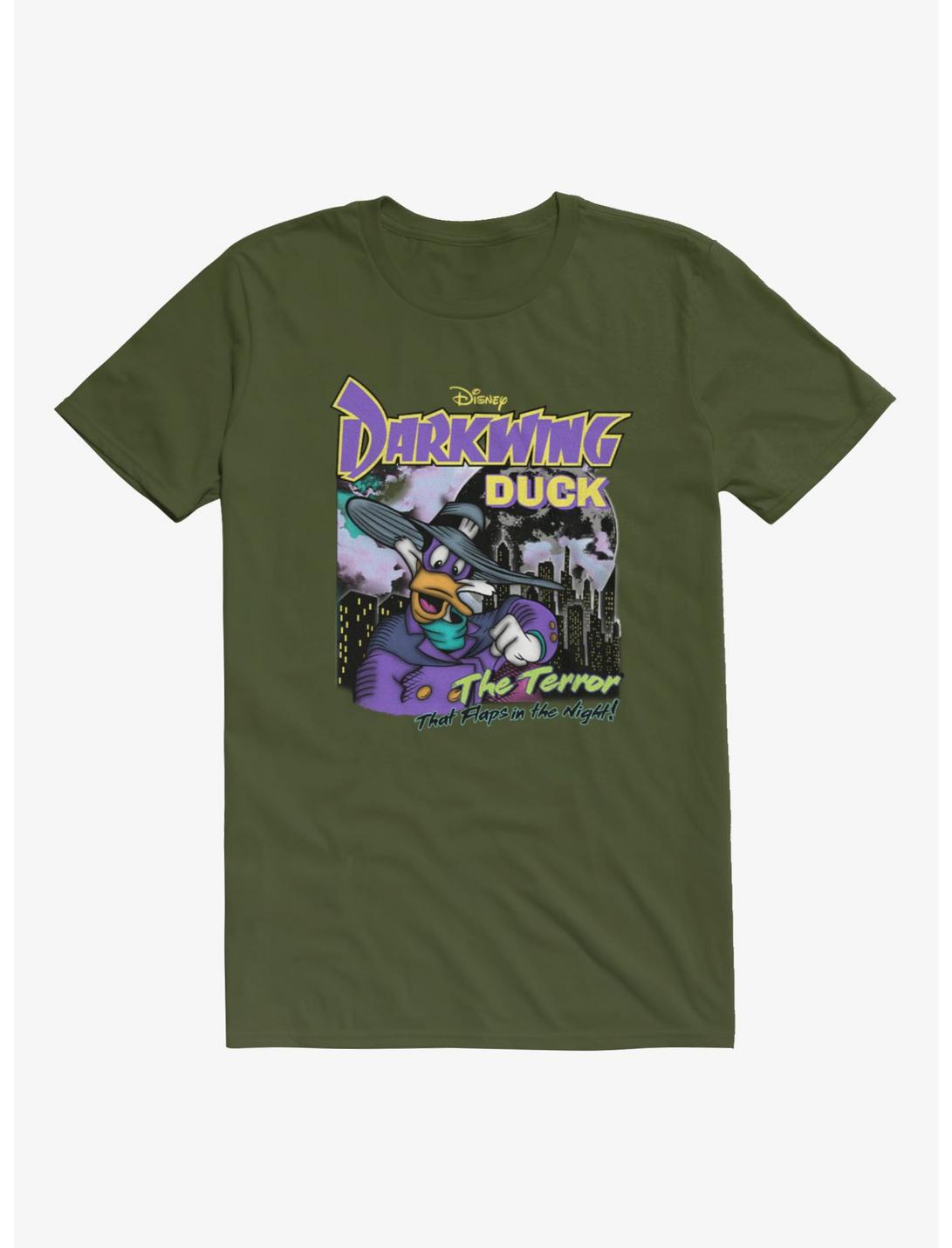 T-shirt Disney Darkwing Duck La terreur qui déploie ses ailes dans la nuit - Exclusivité Hot Topic