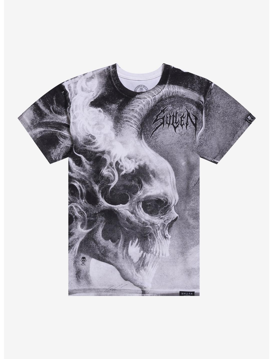 Sullen Art Collective Horned Demon Skull T-Shirt