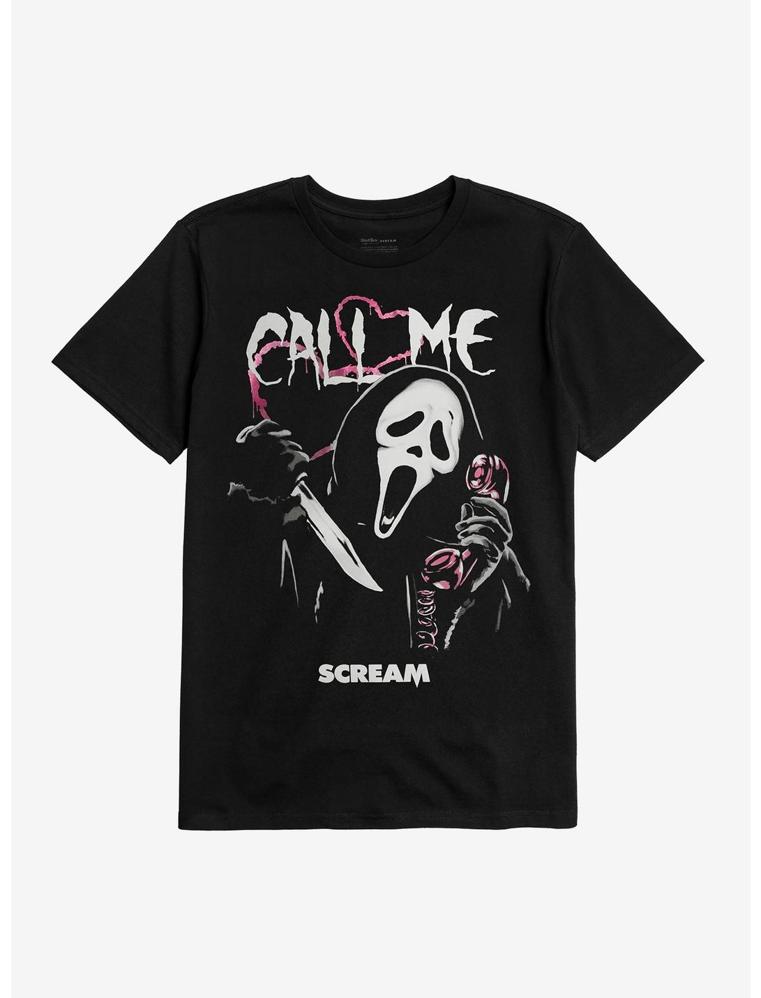 Scream Ghost Face Call Me T-Shirt