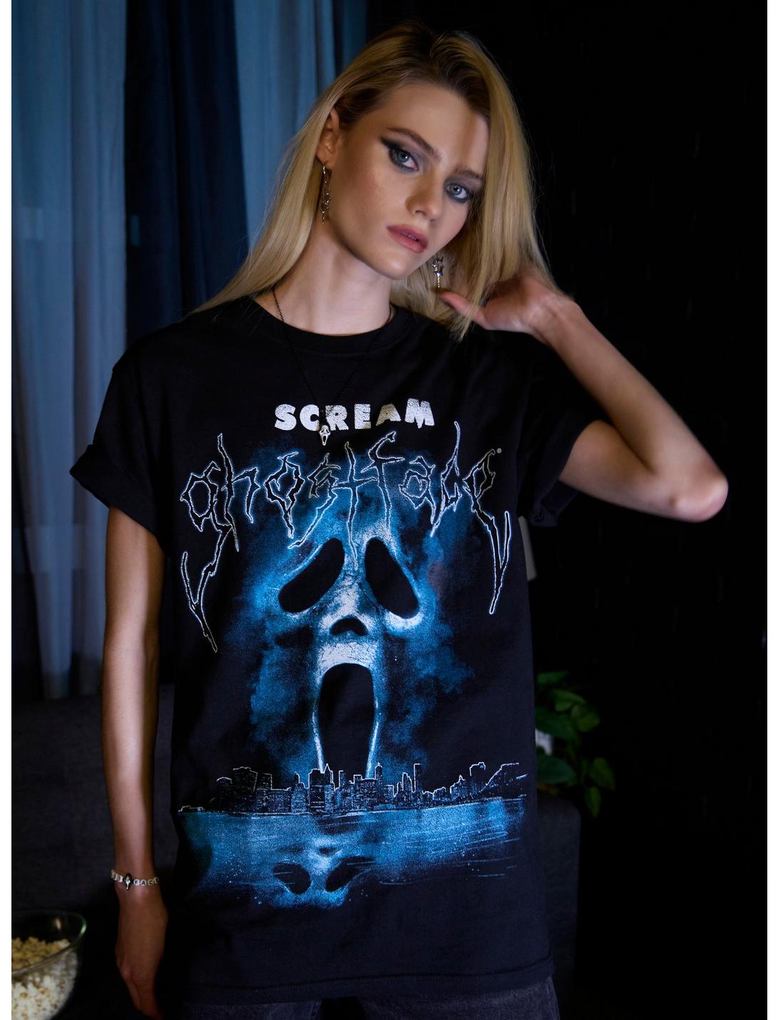 Scream Ghost Face Skyline T-Shirt