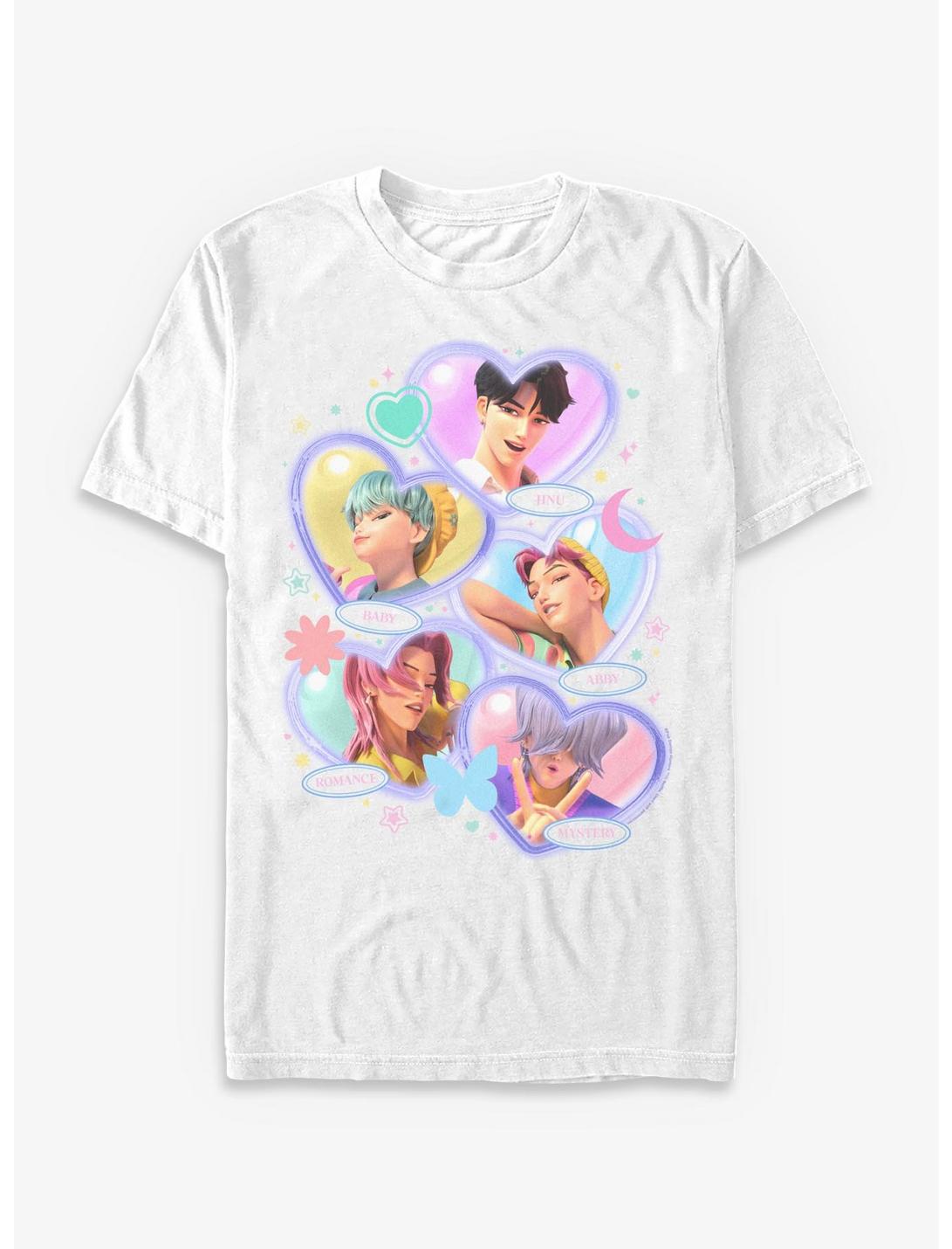KPop Demon Hunters Saja Boys Heart Pose T-Shirt