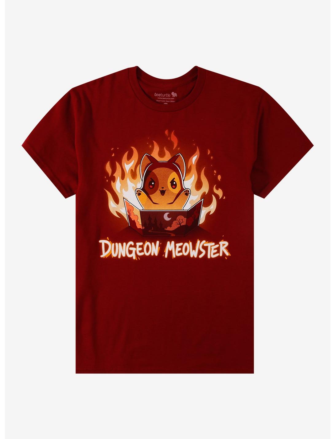 Dungeon Meowster T-Shirt By Tee Turtle