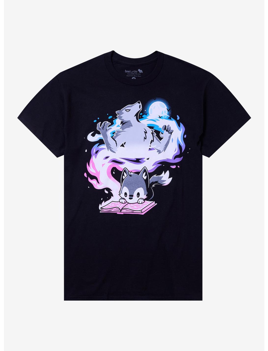 Wolf Transformation T-Shirt By teeturtle
