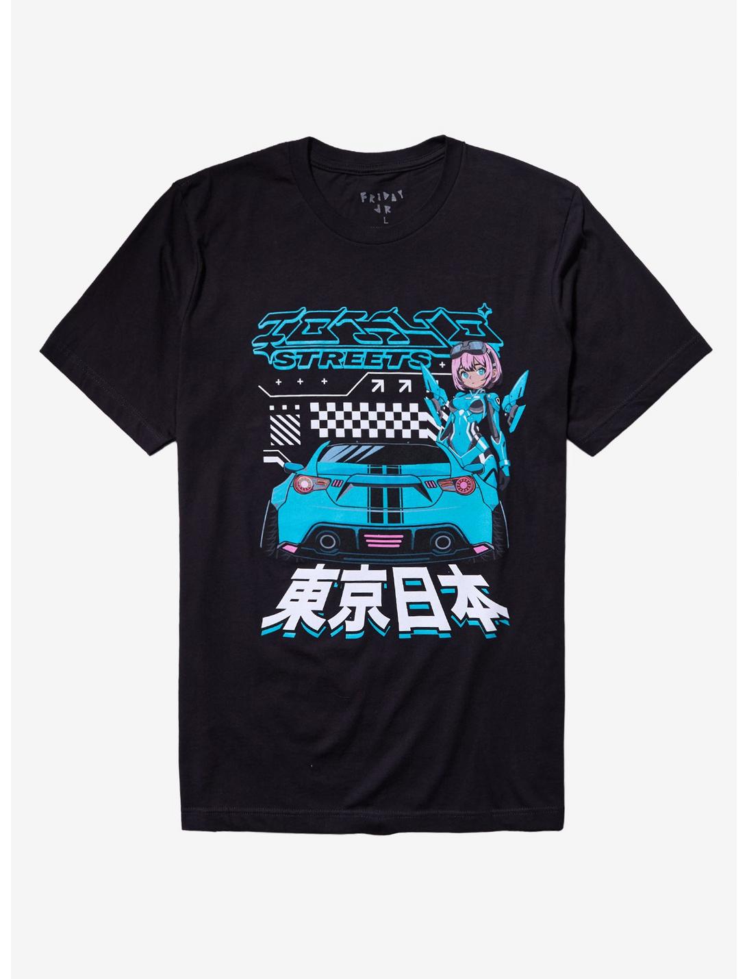 T-shirt Tokyo Streets Racing par Friday Jr.