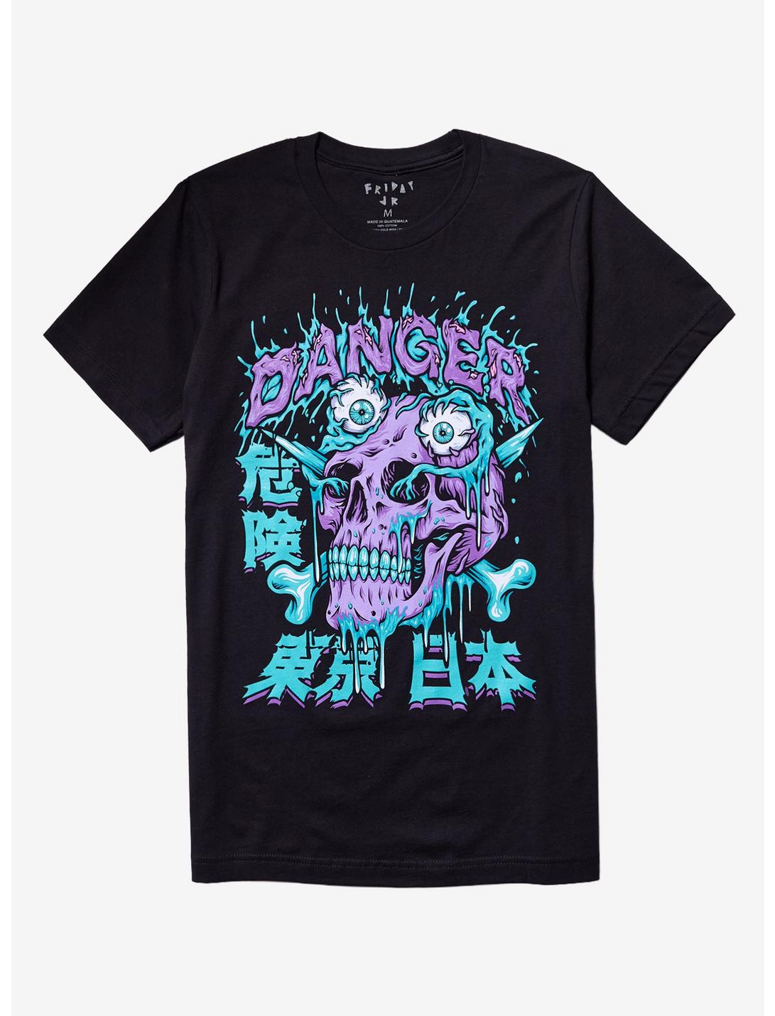 Dripping Danger Skull T-Shirt By Friday Jr.