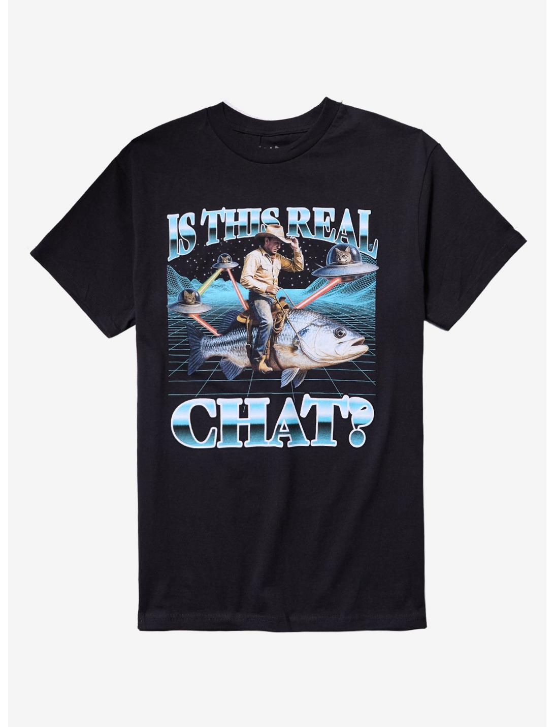 Is This Real Chat T-Shirt By Friday Jr.