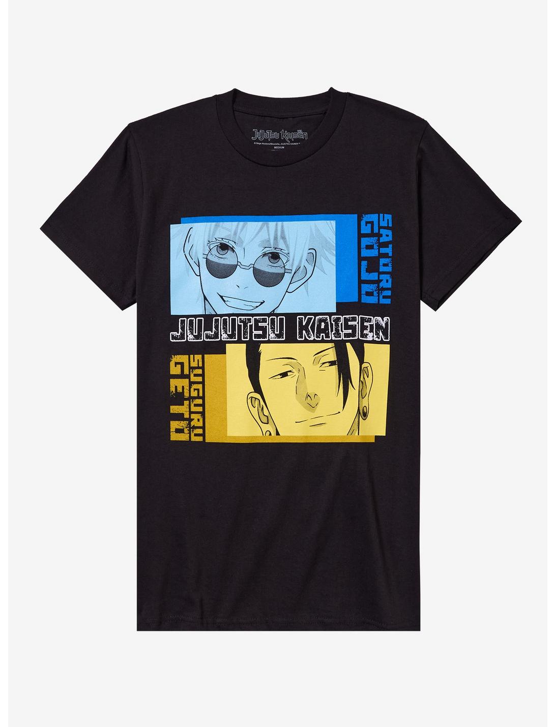 Jujutsu Kaisen Student Gojo & Geto Panels T-Shirt