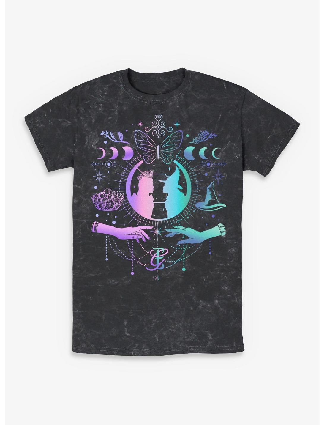Wicked: For Good Glinda & Elphaba T-shirt délavé lune et étoiles - Exclusivité Hot Topic