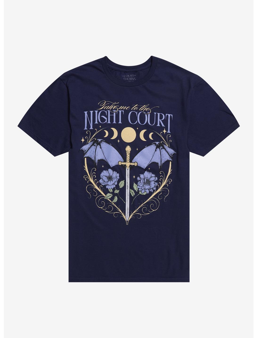 A Court Of Thorns And Roses Take Me To The Night Court T-Shirt