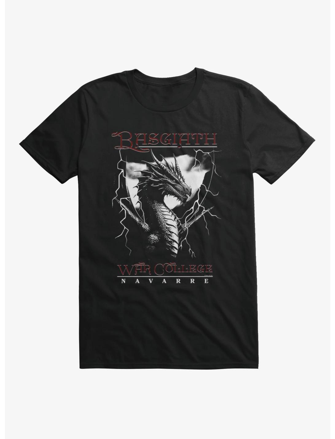 The Empyrean Fourth Wing Basgiath Dragon T-Shirt